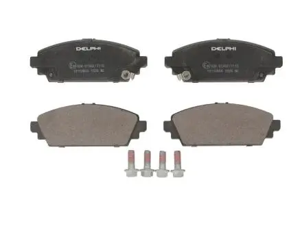Гальмівні колодки дискові HONDA Civic/Accord "F "98-06 DELPHI LP1526