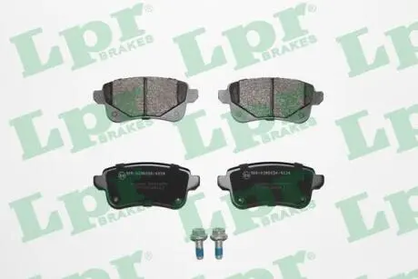 Тормозные колодки задние Espace5/Megane4/Scenic4/Talisman LPR 05P1979