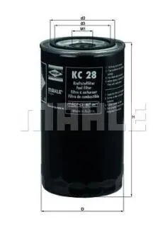 Фільтр паливний Mahle Caterpillar MAHLE / KNECHT KC28