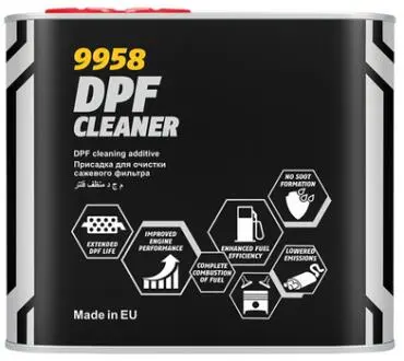 Очищувач сажевих фіьтрів дизельних двигунів DPF Cleaner (рідина), 400мл. MANNOL MN995804ME